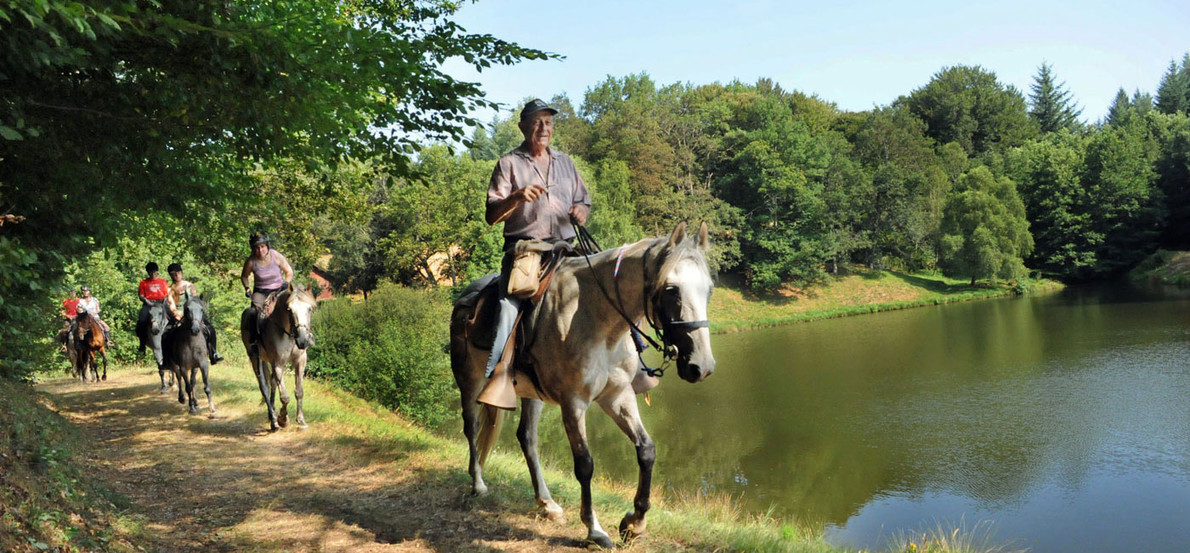 Boucles équestres en Corrèze